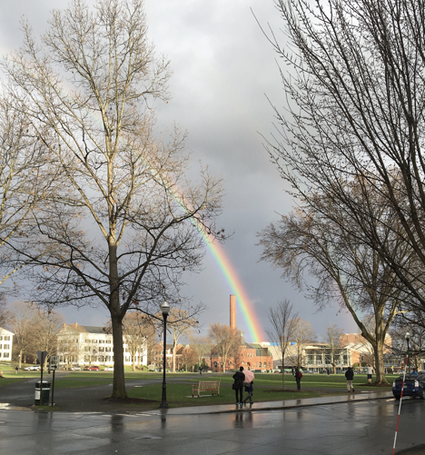 Rainbow over Parkhurst